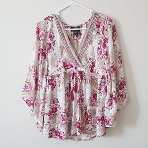 Ladies Floral Blouse/Tunic